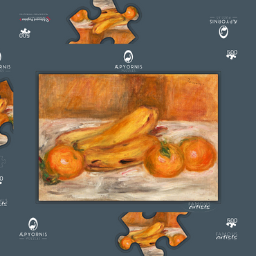 Oranges and Bananas (Oranges et bananes) (1913) by Pierre-Auguste Renoir 500 Puzzle Schachtel 3D Modell
