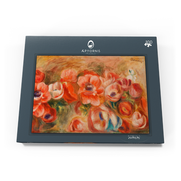 Anemones (Anémones) (1912) by Pierre-Auguste Renoir 100 Puzzle Schachtel Ansicht3