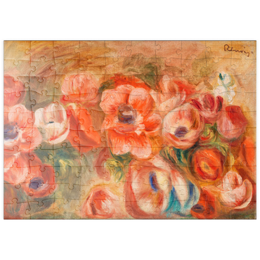 puzzleplate Anemones (Anémones) (1912) by Pierre-Auguste Renoir 100 Puzzle