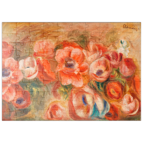 Darstellung des Puzzle Motivs Anemones (Anémones) (1912) by Pierre-Auguste Renoir - Puzzleteile: 100