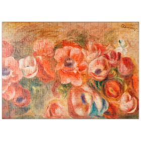 Darstellung des Puzzle-Motivs Anemones (Anémones) (1912) by Pierre-Auguste Renoir – Puzzleteile: 200