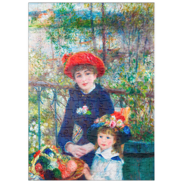 puzzleplate Two Sisters (On the Terrace) (1881) by Pierre-Auguste Renoir 200 Puzzle