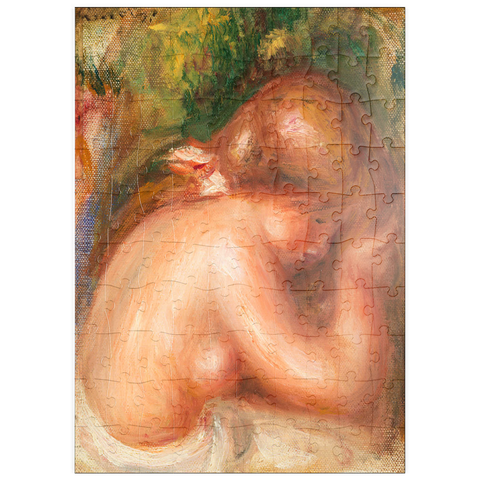 puzzleplate Nude Torso of Young Girl (Torse nu de jeune fille) (1910–1912) by Pierre-Auguste Renoir 100 Puzzle
