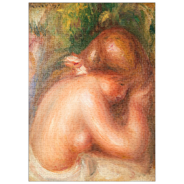 puzzleplate Nude Torso of Young Girl (Torse nu de jeune fille) (1910–1912) by Pierre-Auguste Renoir 500 Puzzle