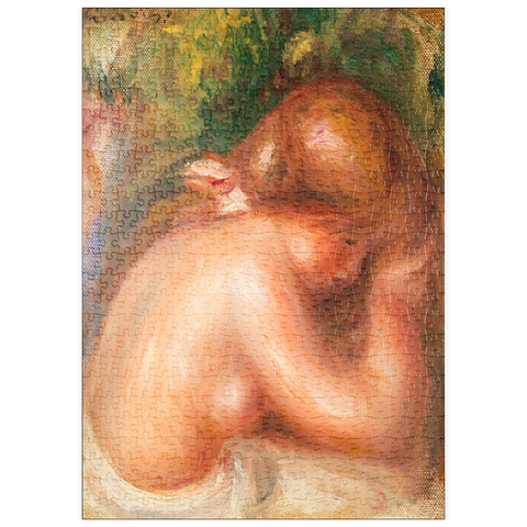 puzzleplate Nude Torso of Young Girl (Torse nu de jeune fille) (1910–1912) by Pierre-Auguste Renoir 500 Puzzle