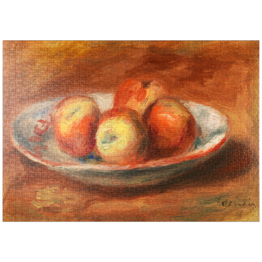 puzzleplate Apples (Pommes) (1914) by Pierre-Auguste Renoir 1000 Puzzle