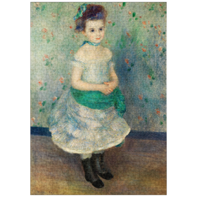 Darstellung des Puzzle-Motivs Portrait of Jeanne Durand-Ruel (Portrait de Mlle. J.) (1876) by Pierre-Auguste Renoir – Puzzleteile: 1000