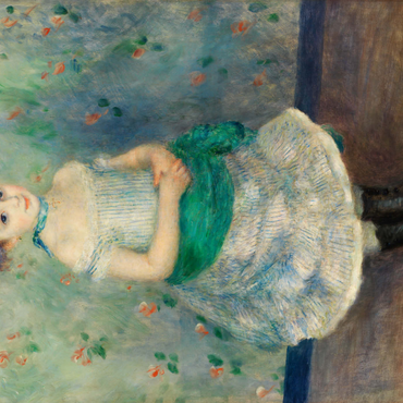 Portrait of Jeanne Durand-Ruel (Portrait de Mlle. J.) (1876) by Pierre-Auguste Renoir 1000 Puzzle 3D Modell