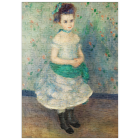 Darstellung des Puzzle-Motivs Portrait of Jeanne Durand-Ruel (Portrait de Mlle. J.) (1876) by Pierre-Auguste Renoir – Puzzleteile: 200