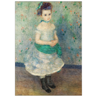 puzzleplate Portrait of Jeanne Durand-Ruel (Portrait de Mlle. J.) (1876) by Pierre-Auguste Renoir 200 Puzzle