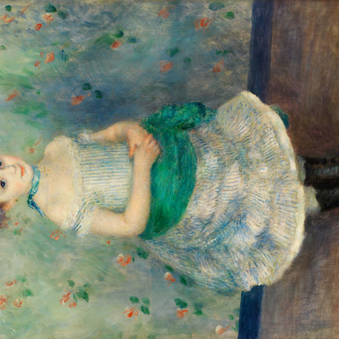 Portrait of Jeanne Durand-Ruel (Portrait de Mlle. J.) (1876) by Pierre-Auguste Renoir 200 Puzzle 3D Modell
