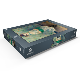 Darstellung des Puzzle Motivs Portrait of Jeanne Durand-Ruel (Portrait de Mlle. J.) (1876) by Pierre-Auguste Renoir - Puzzleteile: 500