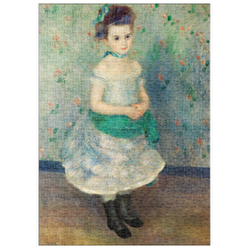 Darstellung des Puzzle Motivs Portrait of Jeanne Durand-Ruel (Portrait de Mlle. J.) (1876) by Pierre-Auguste Renoir - Puzzleteile: 500