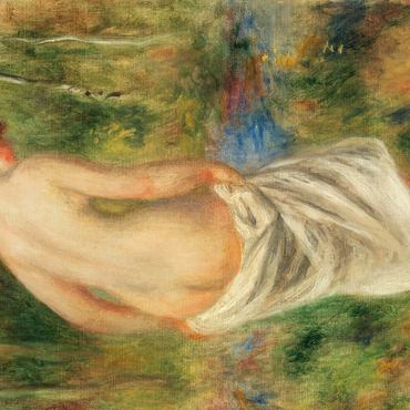 After the Bath (Après le bain) (1901) by Pierre-Auguste Renoir 1000 Puzzle 3D Modell