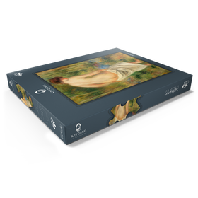 Darstellung des Puzzle Motivs After the Bath (Après le bain) (1901) by Pierre-Auguste Renoir - Puzzleteile: 100