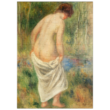 puzzleplate After the Bath (Après le bain) (1901) by Pierre-Auguste Renoir 100 Puzzle