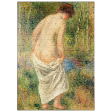 puzzleplate After the Bath (Après le bain) (1901) by Pierre-Auguste Renoir 200 Puzzle