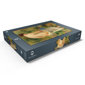 Darstellung des Puzzle Motivs After the Bath (Après le bain) (1901) by Pierre-Auguste Renoir - Puzzleteile: 500