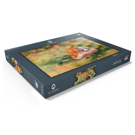 Alternative Darstellung des Puzzle-Motivs Woman and Child in the Grass (Femme avec enfant sur l'herbe) (1898) by Pierre-Auguste Renoir – Puzzleteile: 200