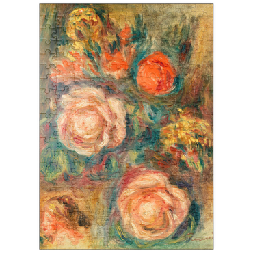 puzzleplate Bouquet of Roses (Bouquet de roses) (1900) by Pierre-Auguste Renoir 200 Puzzle