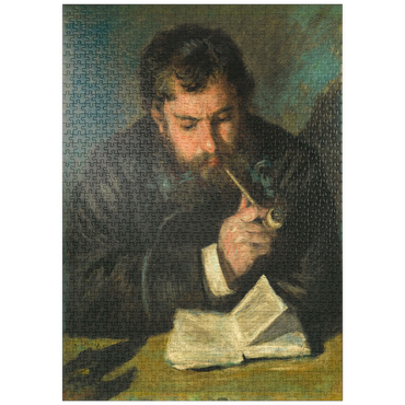 puzzleplate Auguste Renoir (1872) by Claude Monet 1000 Puzzle