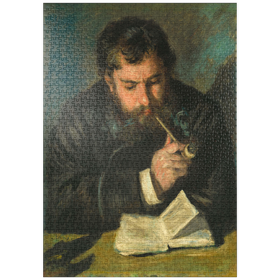 Darstellung des Puzzle Motivs Auguste Renoir (1872) by Claude Monet - Puzzleteile: 1000