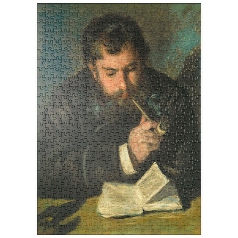 puzzleplate Auguste Renoir (1872) by Claude Monet 500 Puzzle