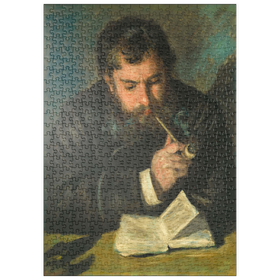 Darstellung des Puzzle Motivs Auguste Renoir (1872) by Claude Monet - Puzzleteile: 500