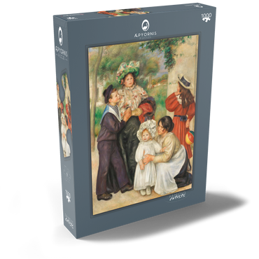 The Artist's Family (La Famille de l'artiste) (1896) by Pierre-Auguste Renoir 1000 Puzzle Schachtel Ansicht2