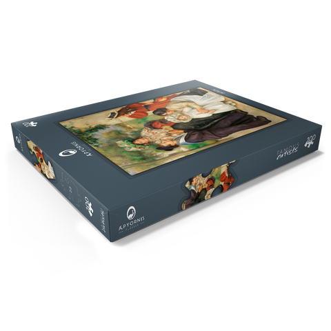 The Artist's Family (La Famille de l'artiste) (1896) by Pierre-Auguste Renoir 100 Puzzle Schachtel Ansicht1