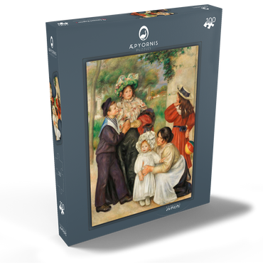 The Artist's Family (La Famille de l'artiste) (1896) by Pierre-Auguste Renoir 100 Puzzle Schachtel Ansicht2
