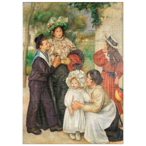 puzzleplate The Artist's Family (La Famille de l'artiste) (1896) by Pierre-Auguste Renoir 100 Puzzle