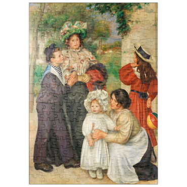 puzzleplate The Artist's Family (La Famille de l'artiste) (1896) by Pierre-Auguste Renoir 200 Puzzle