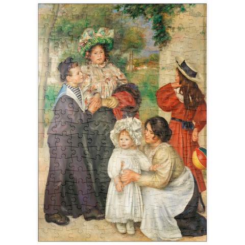 puzzleplate The Artist's Family (La Famille de l'artiste) (1896) by Pierre-Auguste Renoir 200 Puzzle