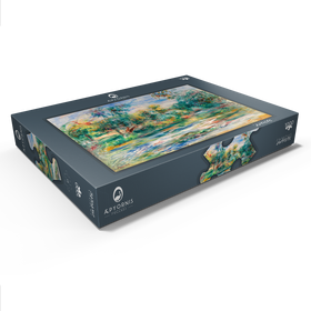 Alternative Darstellung des Puzzle-Motivs Landscape (Paysage) (1917) by Pierre-Auguste Renoir – Puzzleteile: 1000