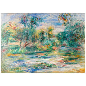 Darstellung des Puzzle-Motivs Landscape (Paysage) (1917) by Pierre-Auguste Renoir – Puzzleteile: 1000