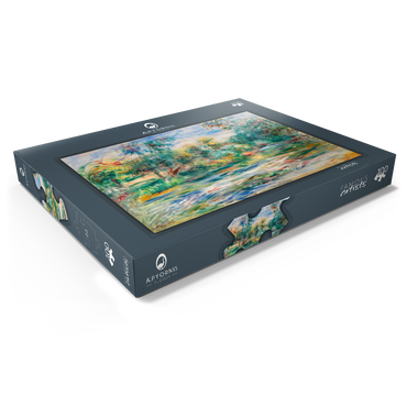 Landscape (Paysage) (1917) by Pierre-Auguste Renoir 100 Puzzle Schachtel Ansicht1