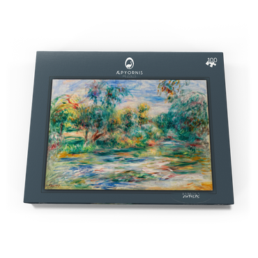 Landscape (Paysage) (1917) by Pierre-Auguste Renoir 100 Puzzle Schachtel Ansicht3