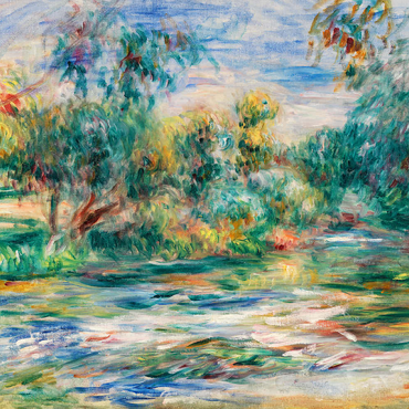 Landscape (Paysage) (1917) by Pierre-Auguste Renoir 200 Puzzle 3D Modell