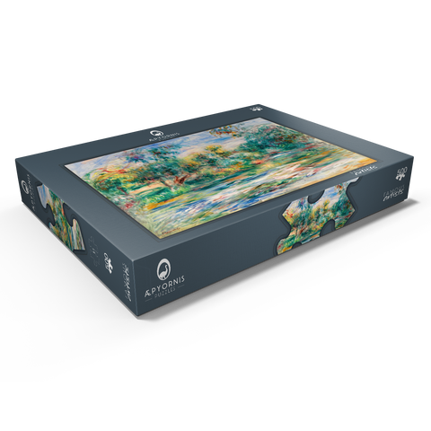 Landscape (Paysage) (1917) by Pierre-Auguste Renoir 500 Puzzle Schachtel Ansicht1
