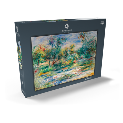 Landscape (Paysage) (1917) by Pierre-Auguste Renoir 500 Puzzle Schachtel Ansicht2