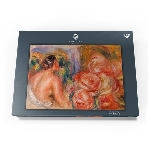 Roses and Small Nude (Roses et petit nu) (1916) by Pierre-Auguste Renoir 1000 Puzzle Schachtel Ansicht3