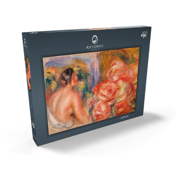 Roses and Small Nude (Roses et petit nu) (1916) by Pierre-Auguste Renoir 100 Puzzle Schachtel Ansicht2