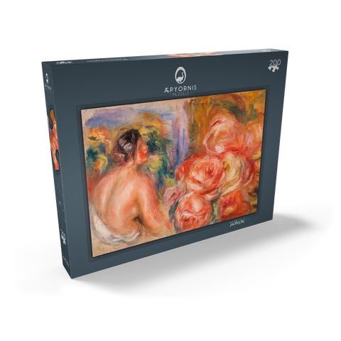 Roses and Small Nude (Roses et petit nu) (1916) by Pierre-Auguste Renoir 200 Puzzle Schachtel Ansicht2