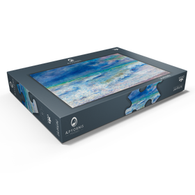 Alternative Darstellung des Puzzle-Motivs Seascape (1897) by Pierre-Auguste Renoir – Puzzleteile: 1000