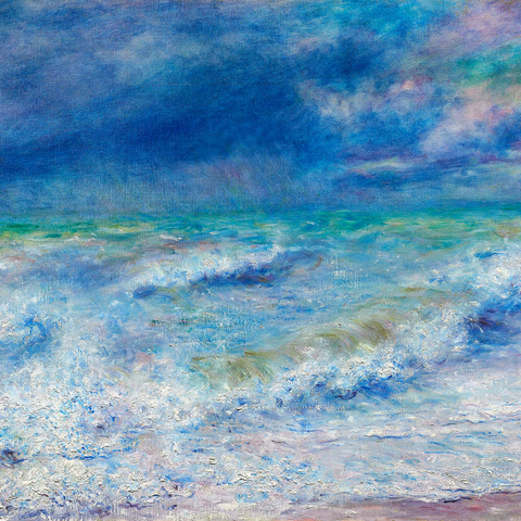 Seascape (1897) by Pierre-Auguste Renoir 1000 Puzzle 3D Modell