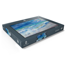 Alternative Darstellung des Puzzle-Motivs Seascape (1897) by Pierre-Auguste Renoir – Puzzleteile: 200