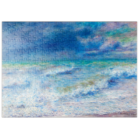 Darstellung des Puzzle Motivs Seascape (1897) by Pierre-Auguste Renoir - Puzzleteile: 200
