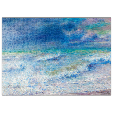 puzzleplate Seascape (1897) by Pierre-Auguste Renoir 500 Puzzle