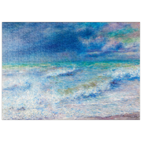 puzzleplate Seascape (1897) by Pierre-Auguste Renoir 500 Puzzle